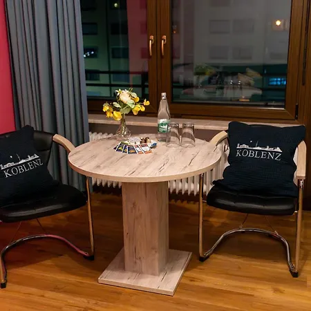 Apartamento Rheinmeetsmosel Rheinufer Deutsches Eck Coblenza